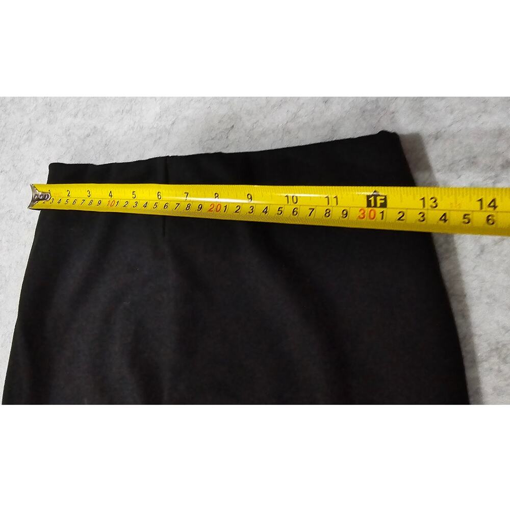 Lauren Ralph Lauren Side-Stripe Ponte Leggings, Black/Red, Black Label, Sz S - Picture 7 of 10